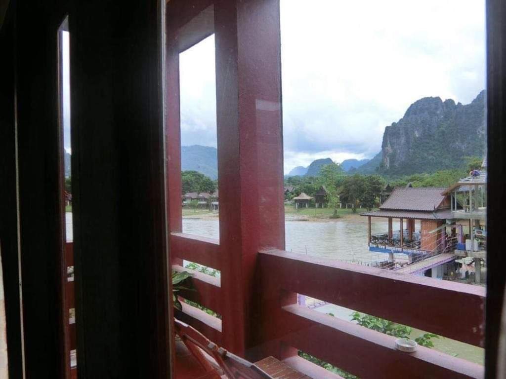 Vang Vieng Mountain View Hotel Exterior foto